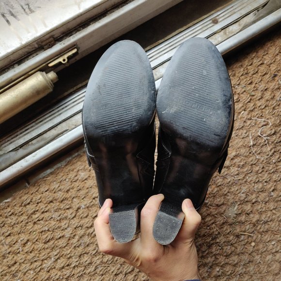 Marc Fisher Buckle Platform Boots - Picture 4 of 4